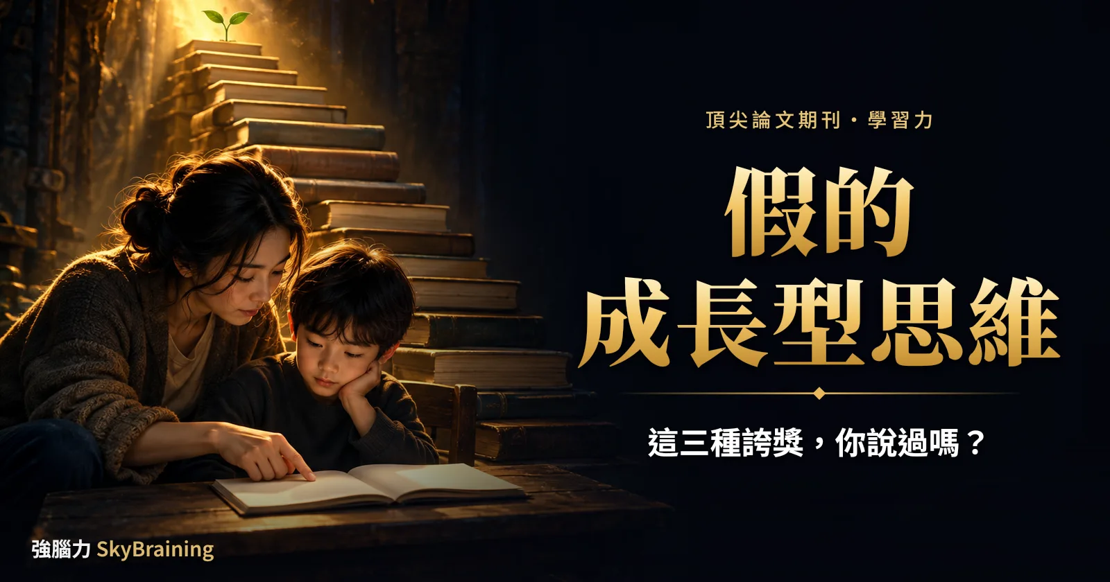 假的成長型思維：Dweck 自己指出的三個誇獎陷阱