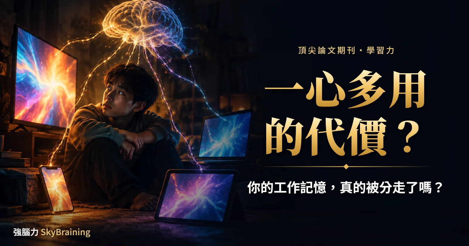 一心多用的人，工作記憶差在哪？史丹佛的一項研究