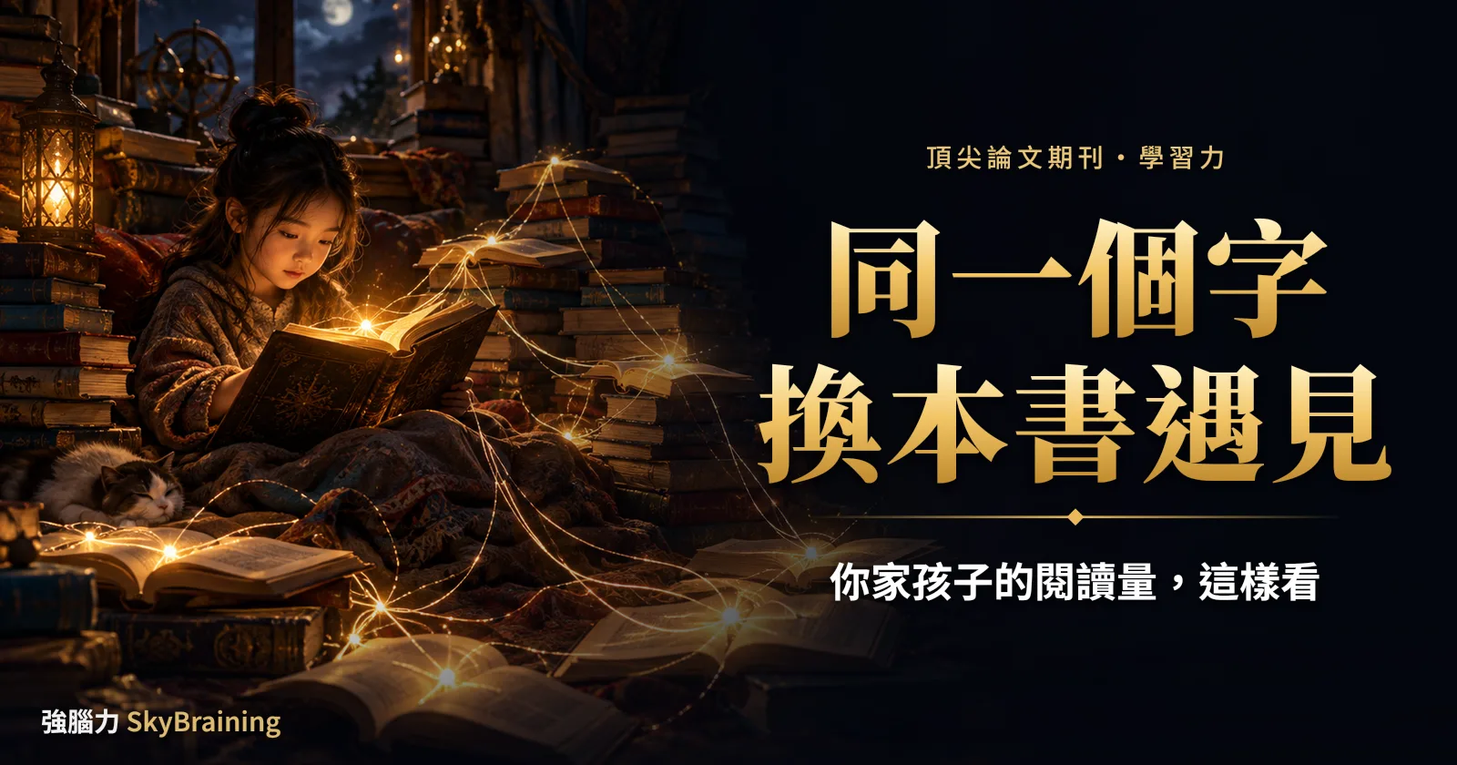 同一個字要在不同的書裡遇到:牛津閱讀研究者談你家孩子閱讀量