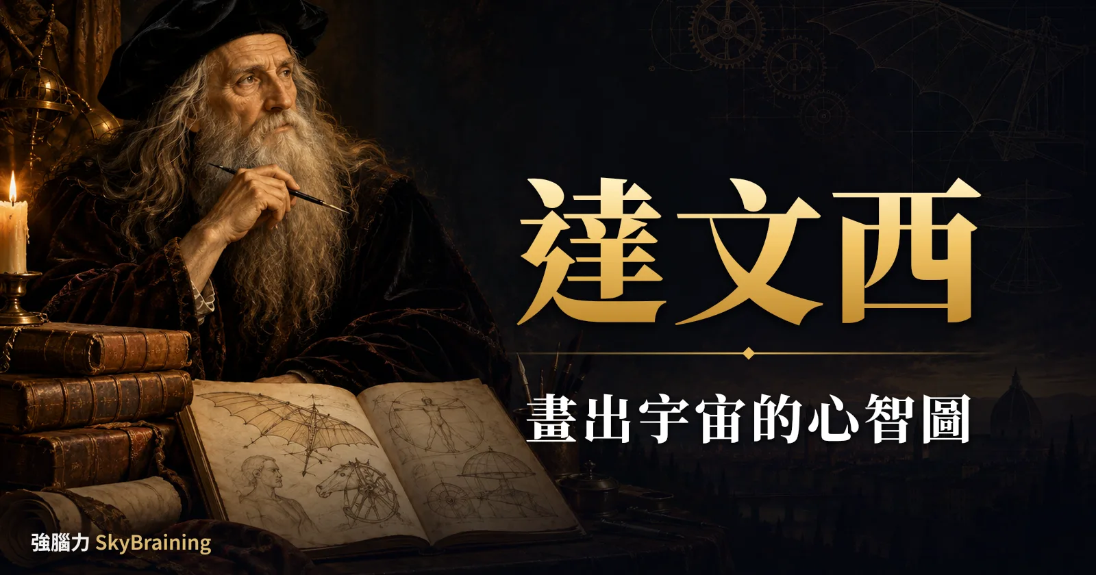 達文西：畫出宇宙的心智圖