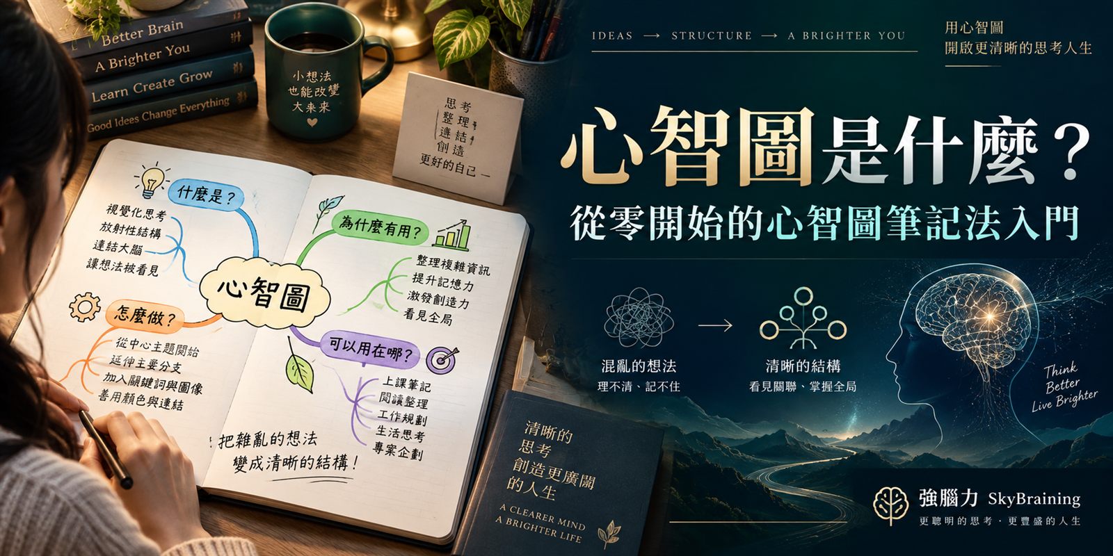 心智圖是什麼?從零開始畫出你的第一張心智圖