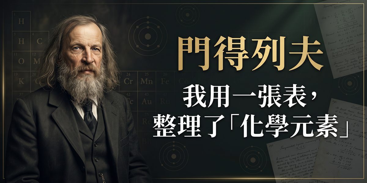 門得列夫｜門得列夫的紙牌：先把全部攤開，答案才會浮出來